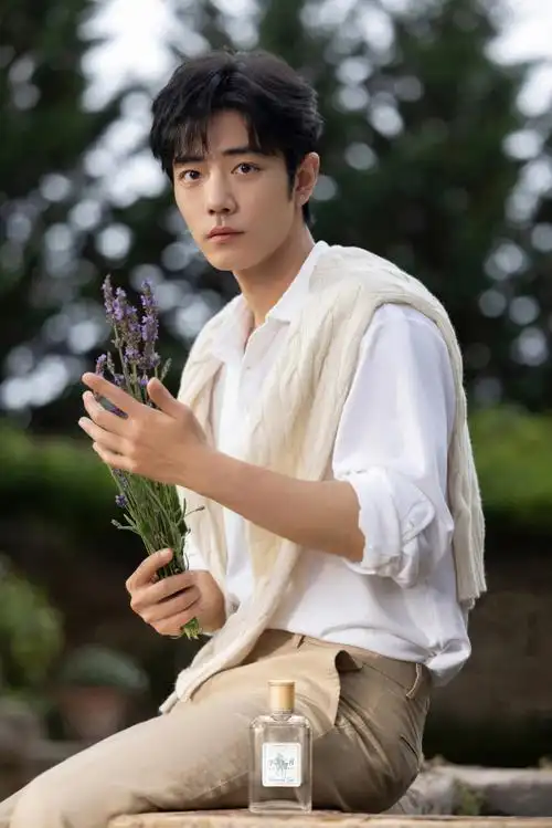 肖战#    宝贝怎么呆萌呆萌的