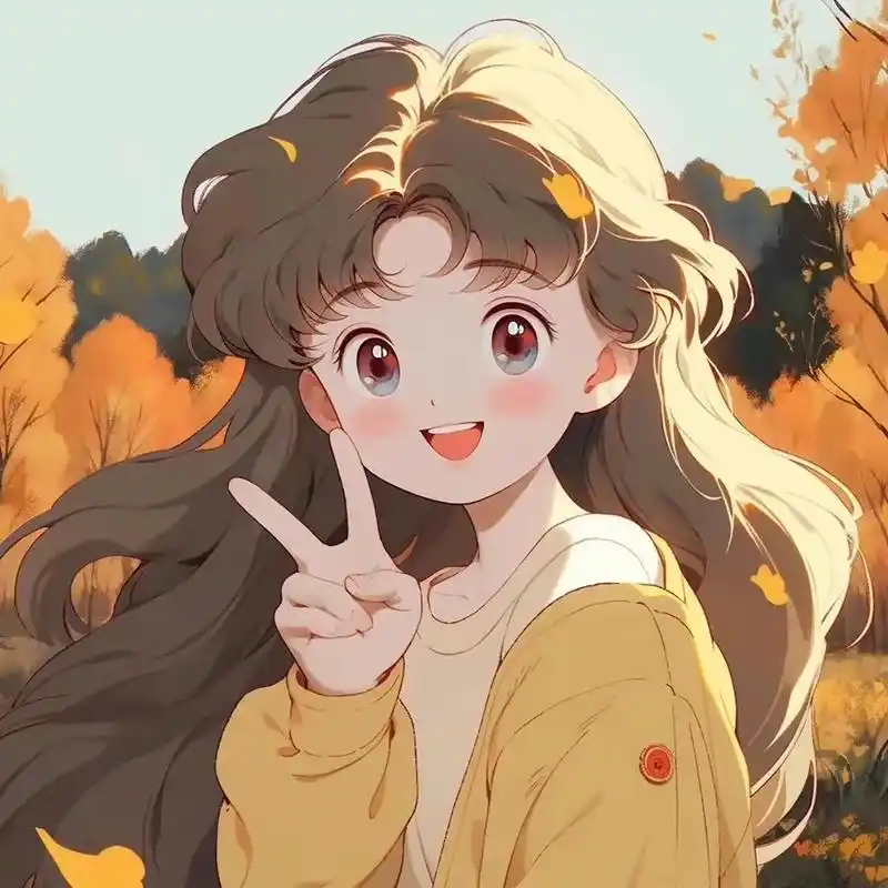 暖暖的颜色,谁能不爱呐#头像# #暖色系