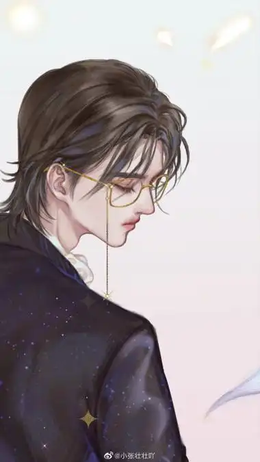 博君一肖 肖战 王一博 动漫 绘画图