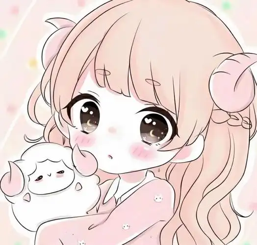 呆萌动漫女生头像简直卡哇伊