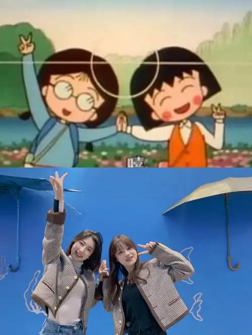 闺蜜姐妹好朋友两人拍照姿势学习