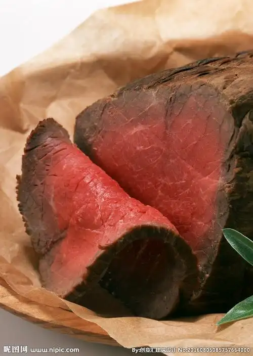 牛肉切片图片