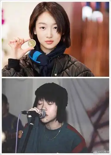 周冬雨窦靖童被曝再"合体" 穿情侣装黑白配