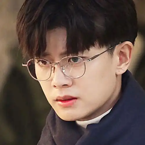 任嘉伦圆框蓝光度数可配框架复古教授斯文一生一世防蓝光镜