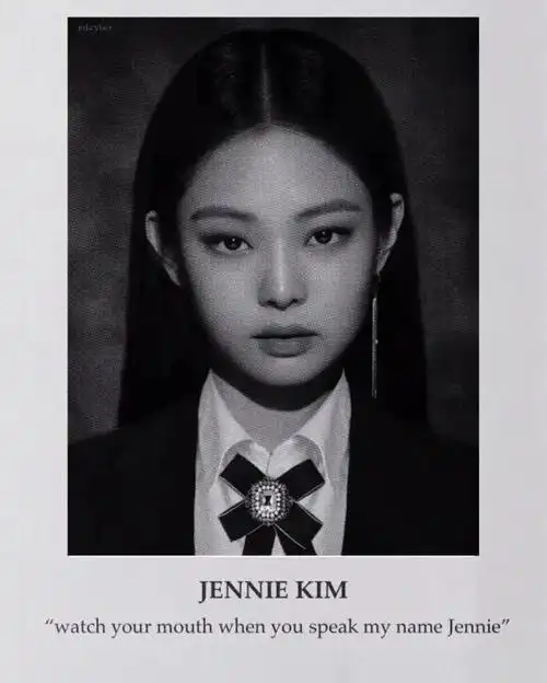 jennie证件照也太御了吧