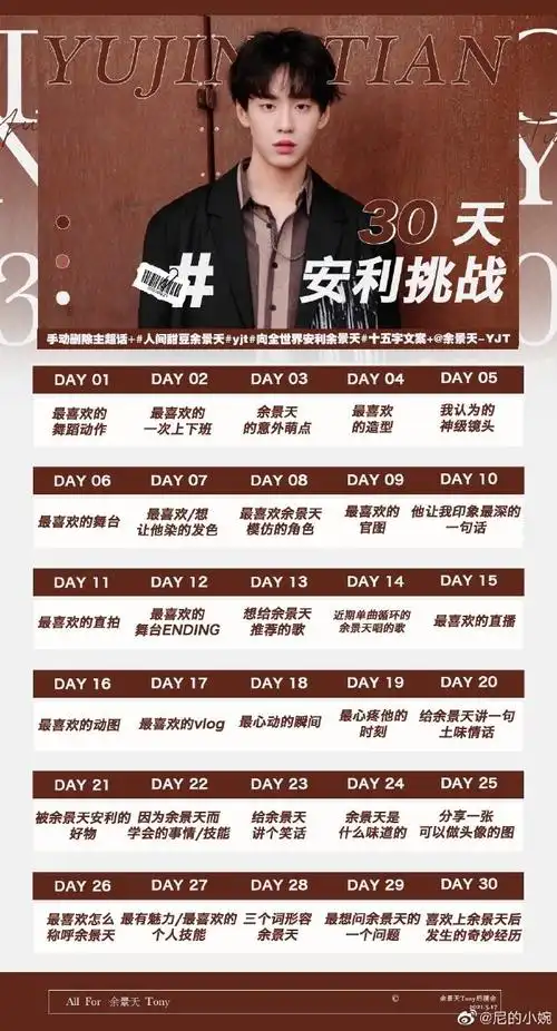 人间甜豆余景天# yjt#向全世界安利余景天#. 来自尼的小婉 - 微博