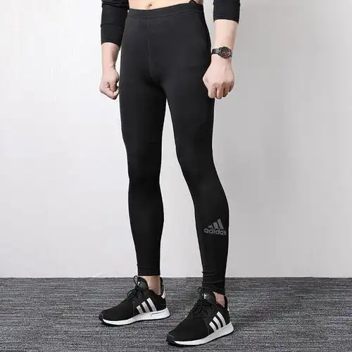 adidas阿迪达斯男裤2020秋季新款运动裤训练紧身透气九分裤cf7339