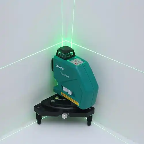 dovoh度维 绿光3d12线激光水平仪贴墙仪抹灰打点贴墙砖