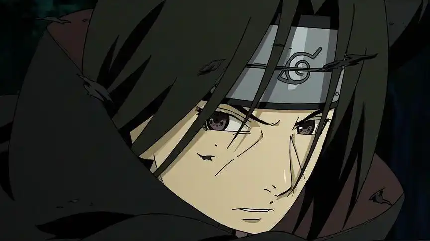 沉浸在万花筒的黑暗之中吧. #宇智波鼬 #火影忍者