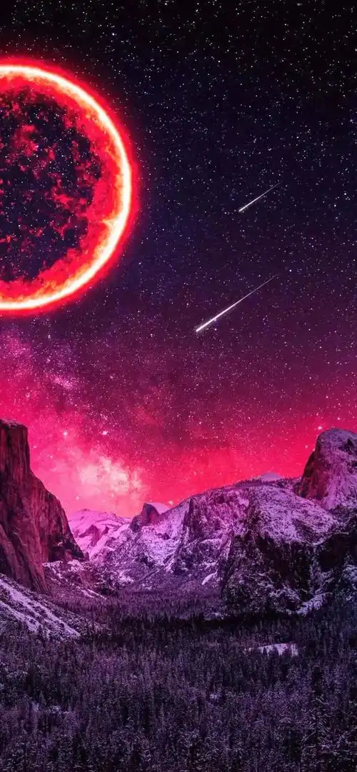 壁纸超好看的梦幻星空壁纸