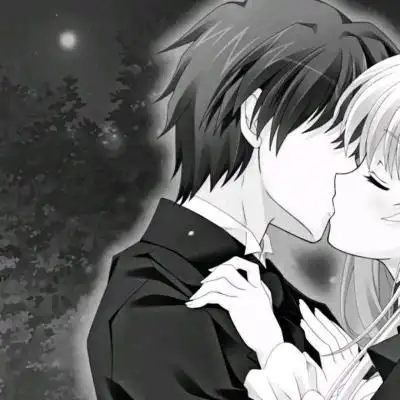 二次元黑暗系情侣头像高清黑化动漫情侣头像一对两张