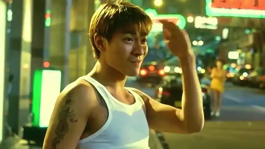 刘德华骑摩托这一段,帅炸了!#刘德华 #电影剪辑 #摩托车