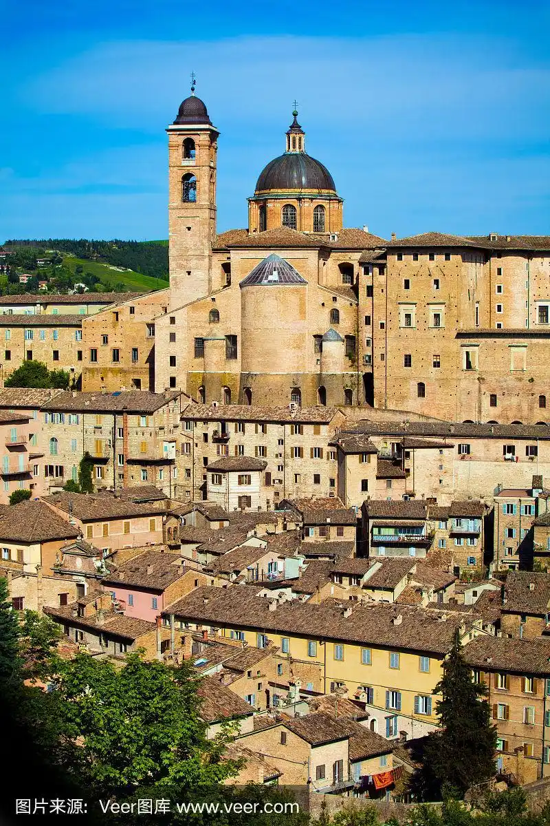 意大利中世纪城市乌尔比诺