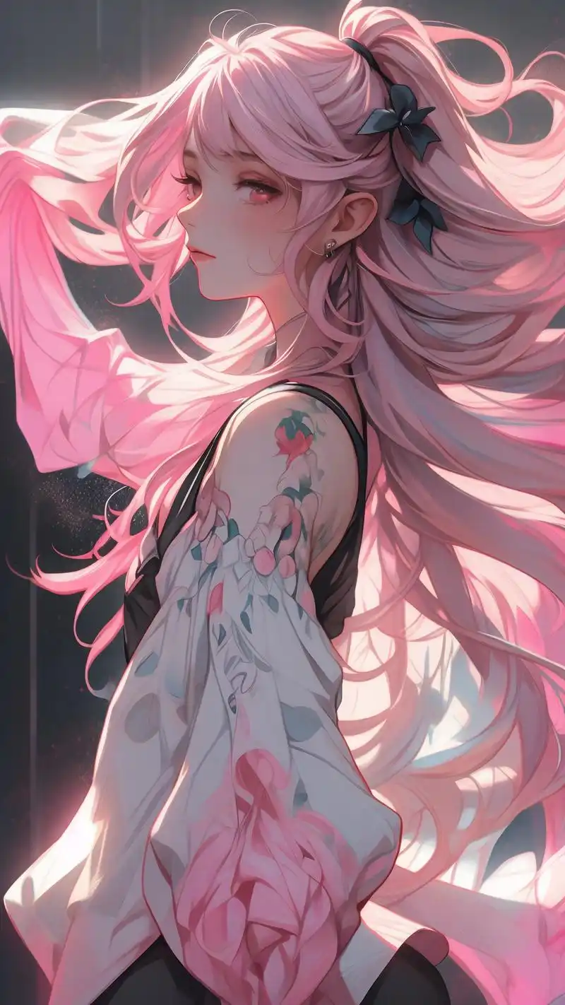 这组二次元动漫女生壁纸真是太美啦99每一个角色都栩栩如生,仿佛要