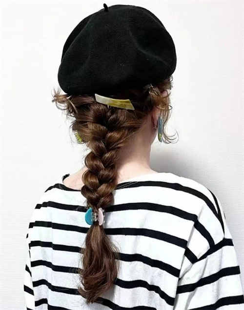 日系长发编发分享 每一款人气都很高_长发发型 - 美发站