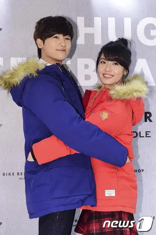朴炯植南智贤"拥抱情人节" 戏里戏外皆甜蜜 (组图)