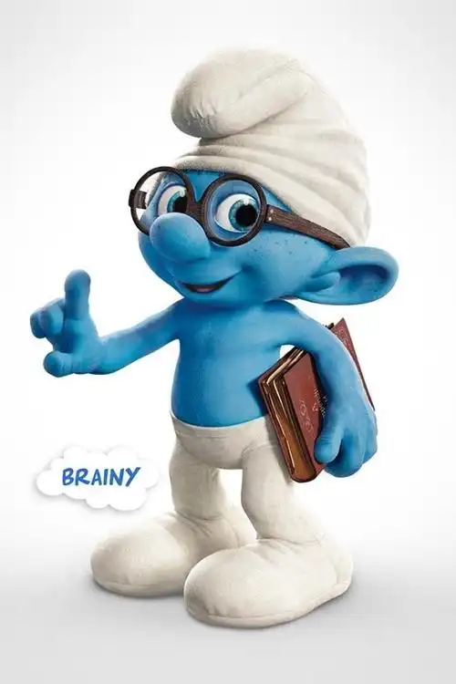 蓝精灵家族可爱动漫iphone4s壁纸