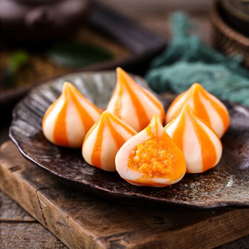 火锅海欣蟹黄丸料烧烤鱼丸包鱼丸食材丸子鱼极海鲜丸类