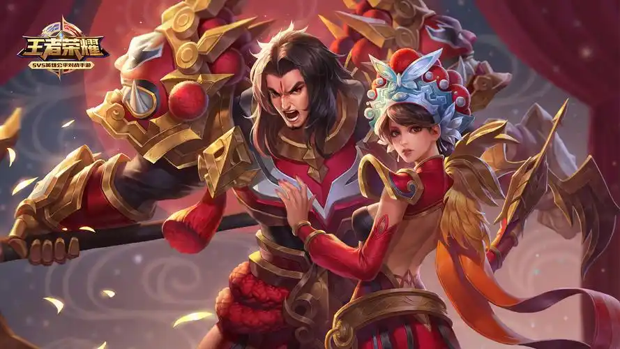 王者荣耀虞姬霸王别姬皮肤桌面壁纸