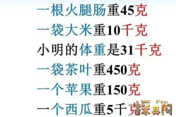 一克是多少毫克,等于1000毫克(常见质量单位换算) — 探灵网