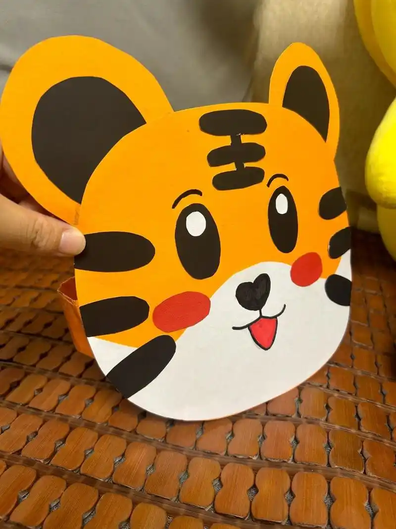 动物头饰～小老虎