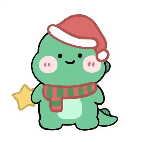 憨憨的小恐龙头像