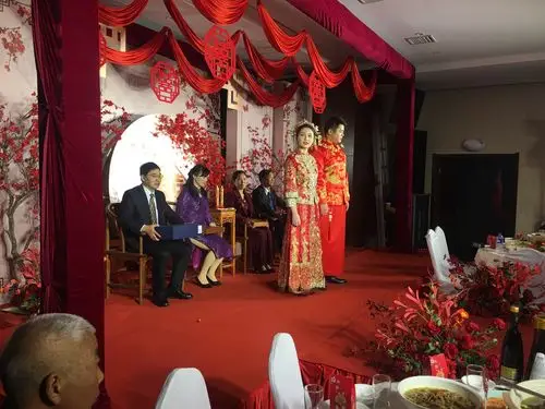 师源雪婷中西合璧婚礼