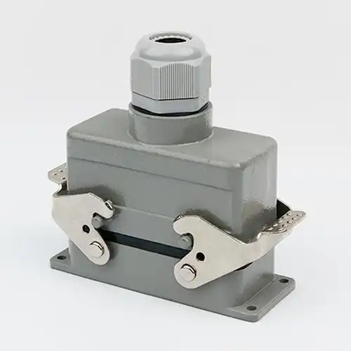 重载连接器芯侧出顶出h16bhe0201矩形工业防水航空插头连接器