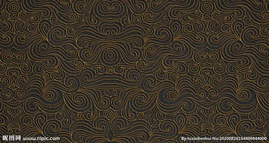 暗金祥云国风古风纹理肌理素材图片