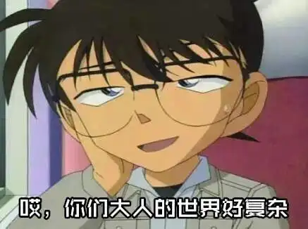 柯南表情包来袭