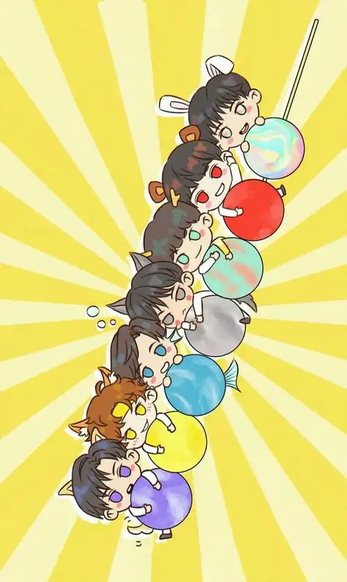 时代少年团q版动漫壁纸