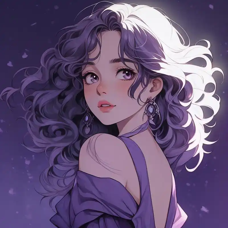 漫画风头像女人味十足 女生必备头像来啦,动漫女生头像,高级有质感