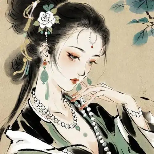 头像分享,端庄秀丽,温柔可人的古风美女头像