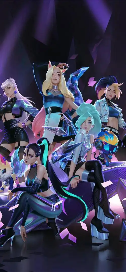 壁纸英雄联盟kda女团好看