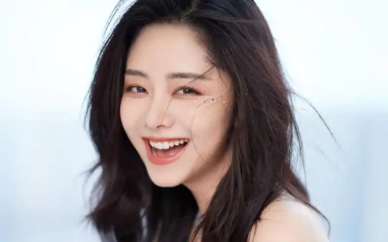 谭松韵粉色少女系纱裙仙气唯美写真,高清图片,电脑桌面-壁纸族