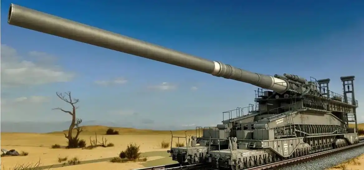 巨炮指的是古斯塔夫巨炮.二战期间,纳粹元首希特 - 抖音