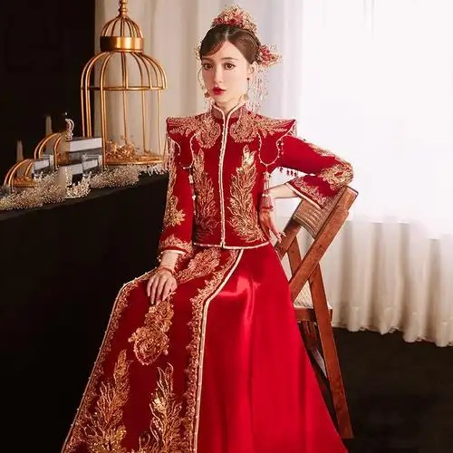 新娘服装中式中国风