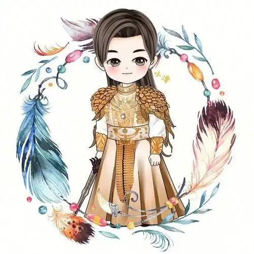 原创图片可盗邓伦q版