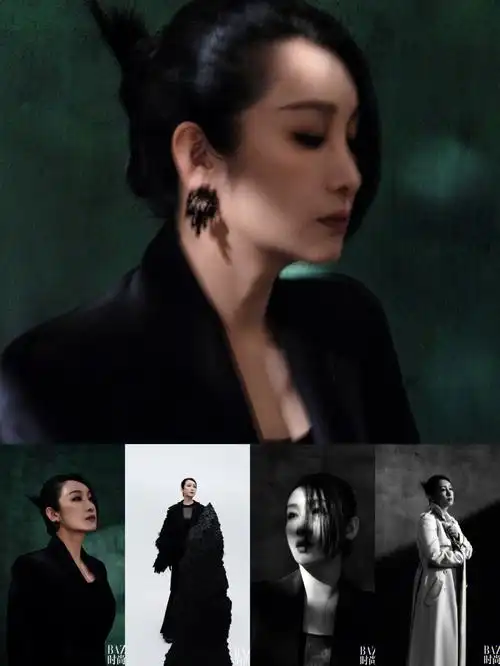 秦海璐时尚芭莎六月刊戏剧专辑