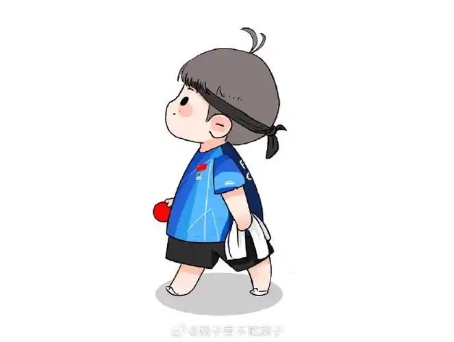 樊振东发带造型太帅了