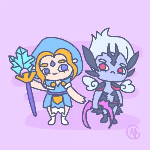 怪怪的却又很可爱dota2英雄卡通头像