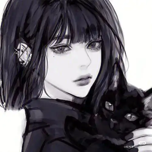 高冷女动漫头像