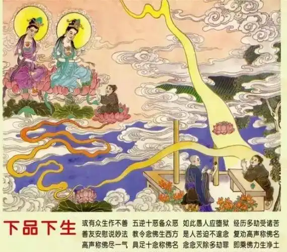 往生极乐世界"九品莲台"图文详解