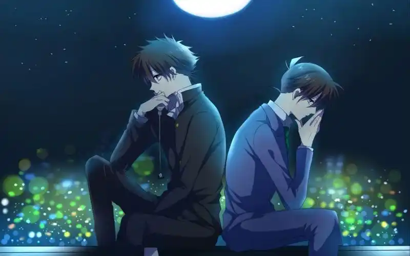 高中生黑羽快斗,工藤新一在学校的大闹天!