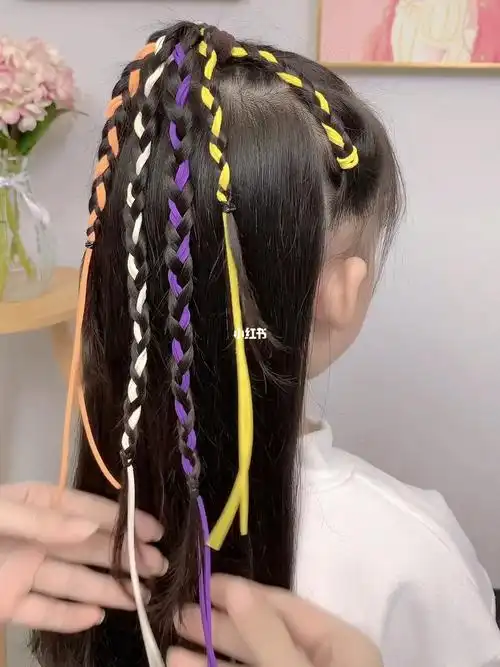 今日发型  #儿童编发  #编发教程  #发型教程  #编发