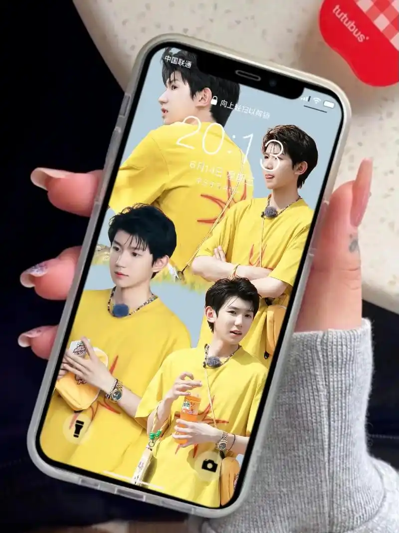 黄色系小源来啦!浑身充满阳光气息#王源 #王源壁纸 #王源壁 - 抖音