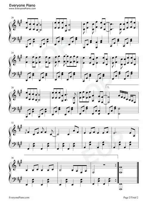 大风吹-取一杯天上的水照着明月人世间晃呀晃-抖音热歌五线谱预览2