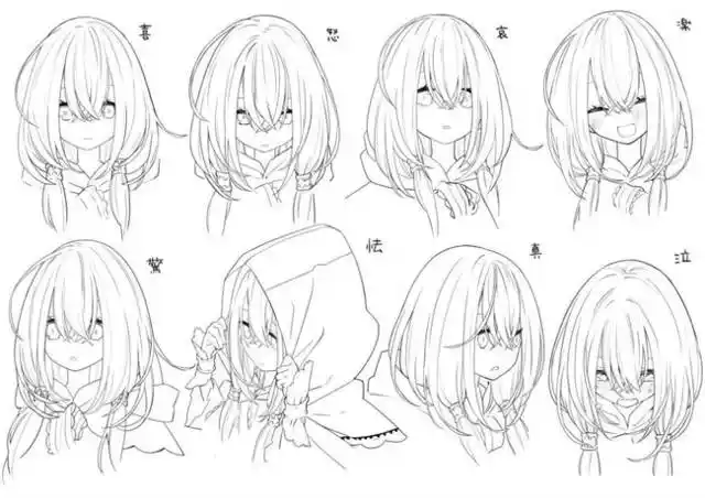 【精选】画女生头发有什么方法?