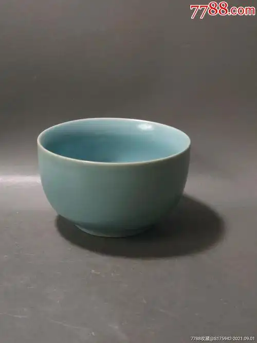 汝瓷杯子老瓷器