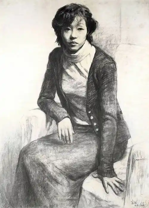 123幅 央美附中留校人像素描集